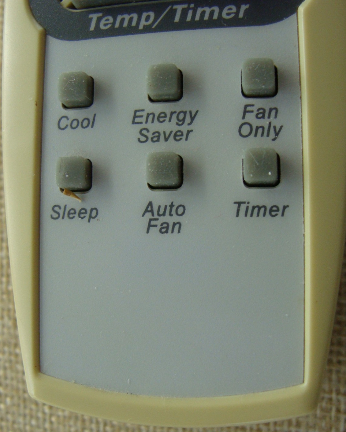 Generic RF Temperature/Timer Fan Remote RoHS A2 / S09020204 – UNTESTED
