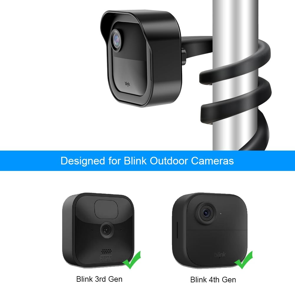 All-New Flexible Twist Mount Compatible with Blink Outdoor 4th &3rd Gen Weath…