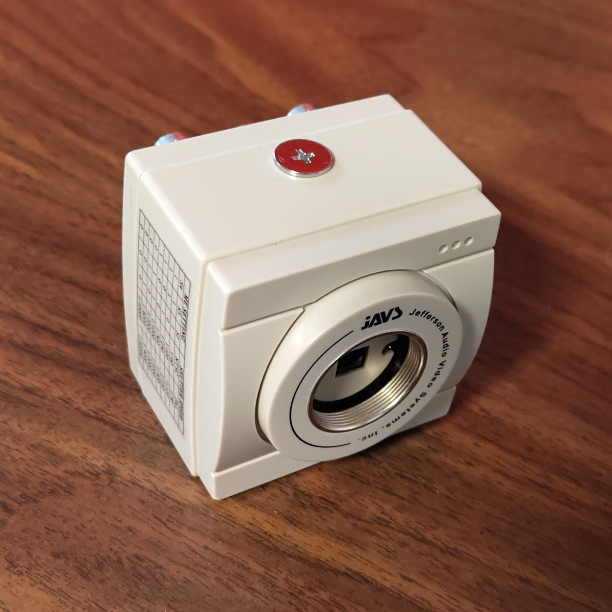 JAVS JAV-7017 Color CCD Camera CCTV Body Only – Untested – Taiwan