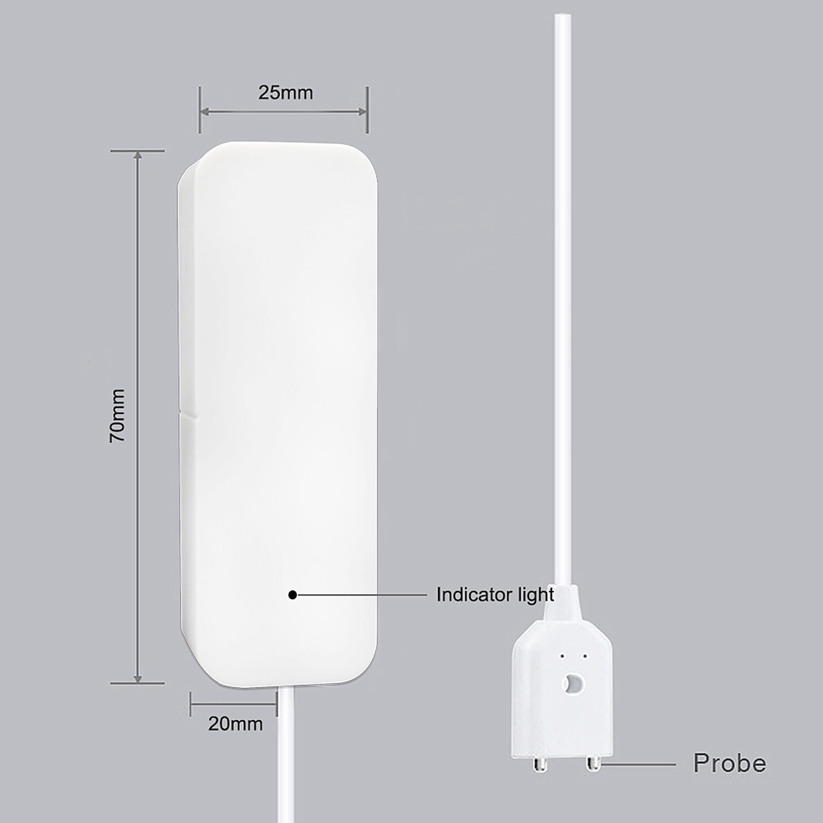 Smartlife App Water Water Leak Detector Overflow Alarm Control Y2C0