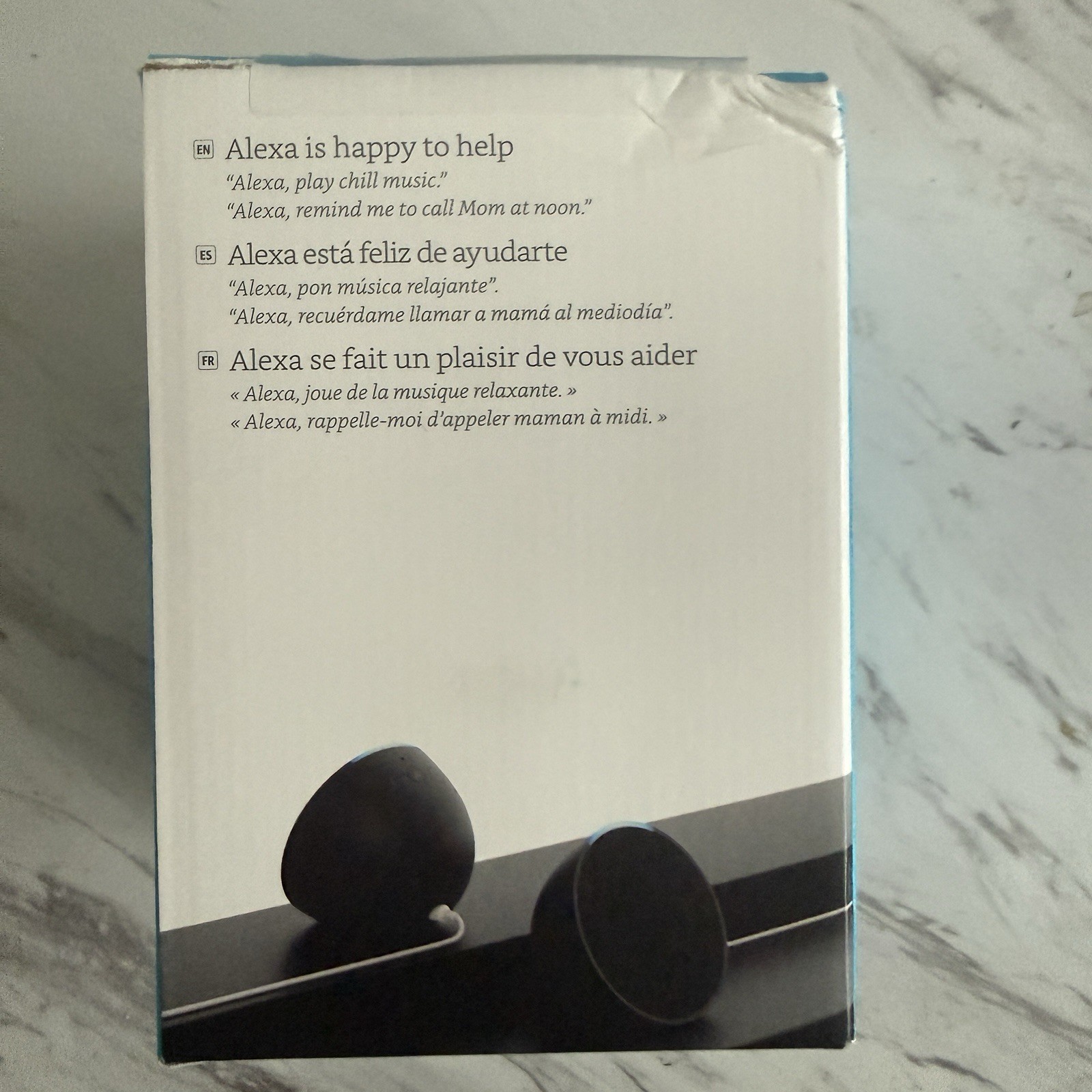 Amazon Echo Pop Bluetooth Smart Speaker w/ Alexa Charcoal Black Brand New SEALED