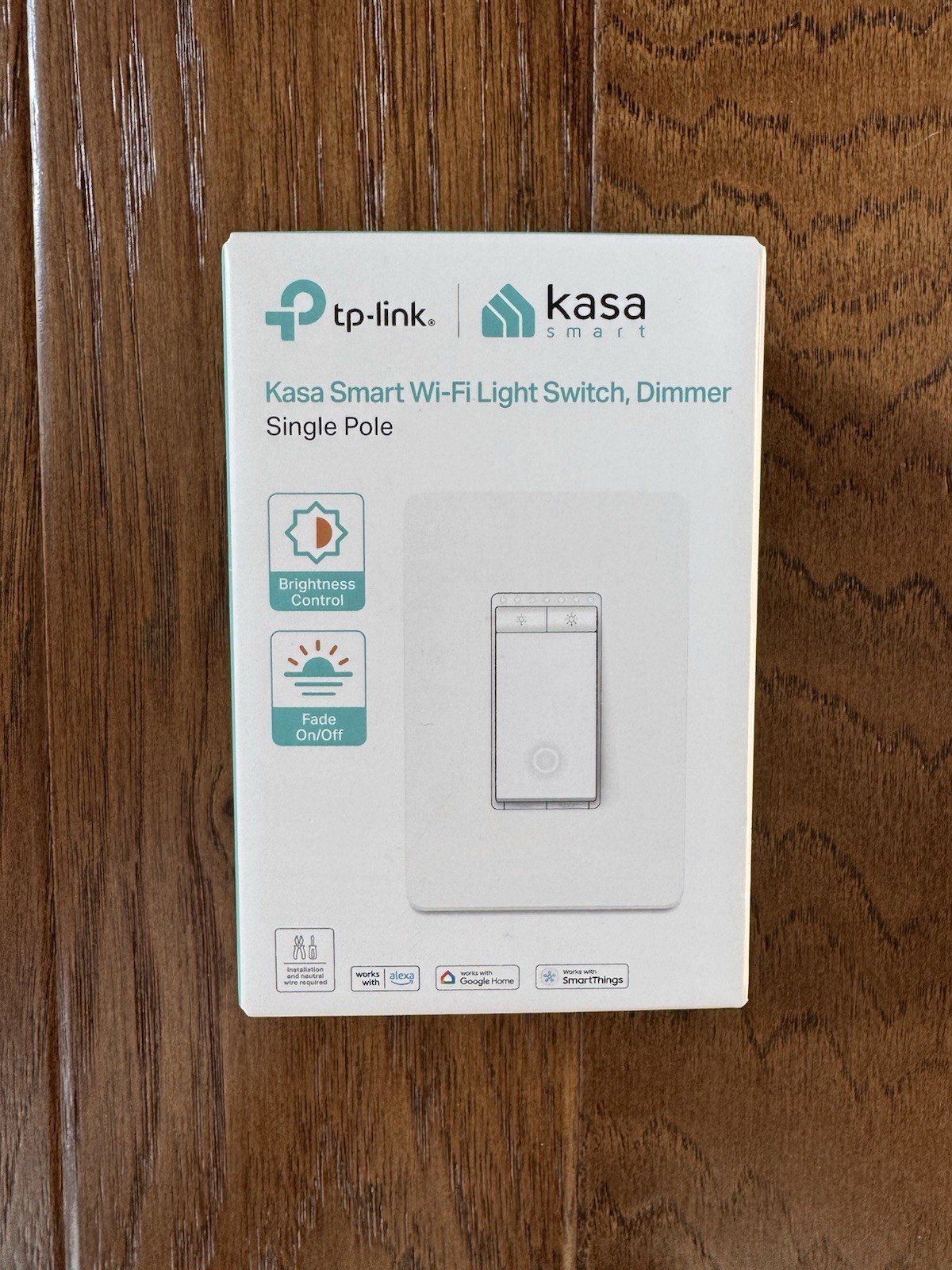 Kasa HS220 Smart WiFi Dimmer Switch TP-Link Alexa Google New Open Box