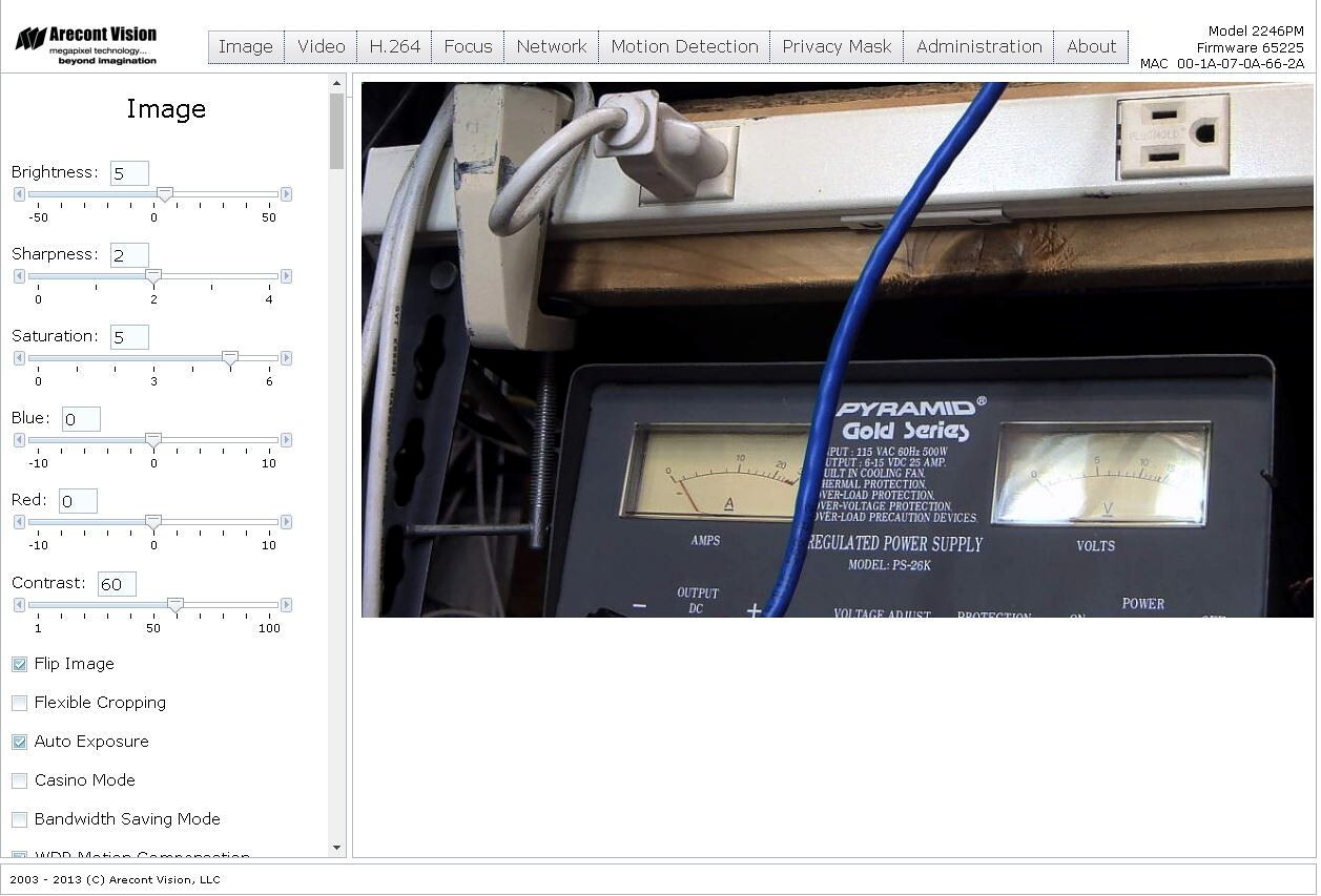 Arecont Vision AV2246PM-D-LG 1080p MegBall WDR RZ RF P-Iris 3-10mm F1.3 Camera