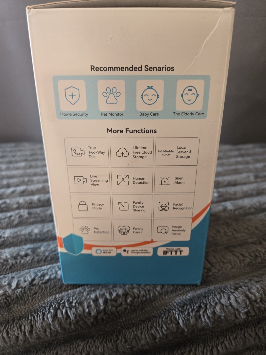 Blurams 2K Home Security Security Camera Works with Alexa & Google Assistant…