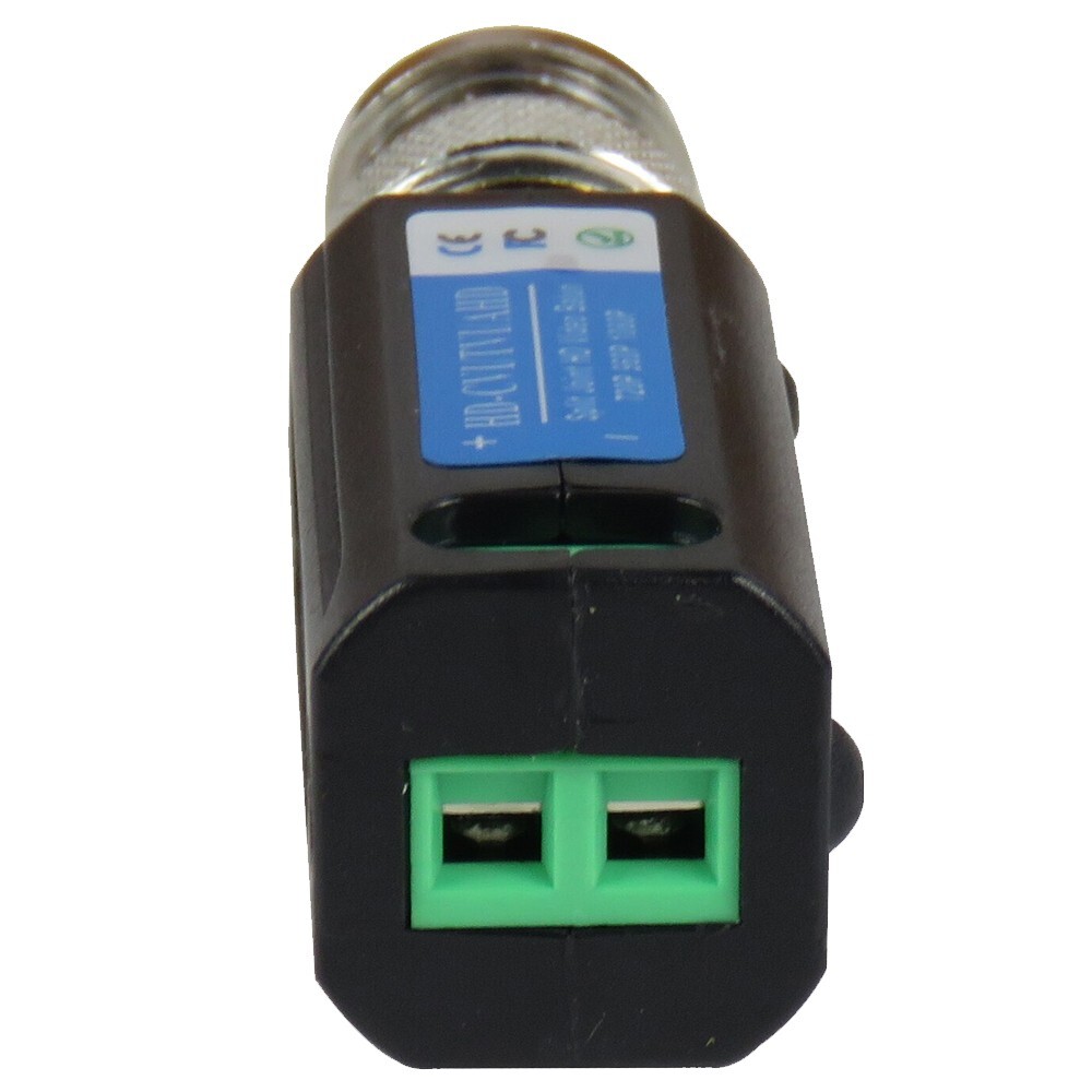 4 Pcs HD 1CH Passive Video Balun Compatible W/ All HD-CVI TVI AHD SCT-218B