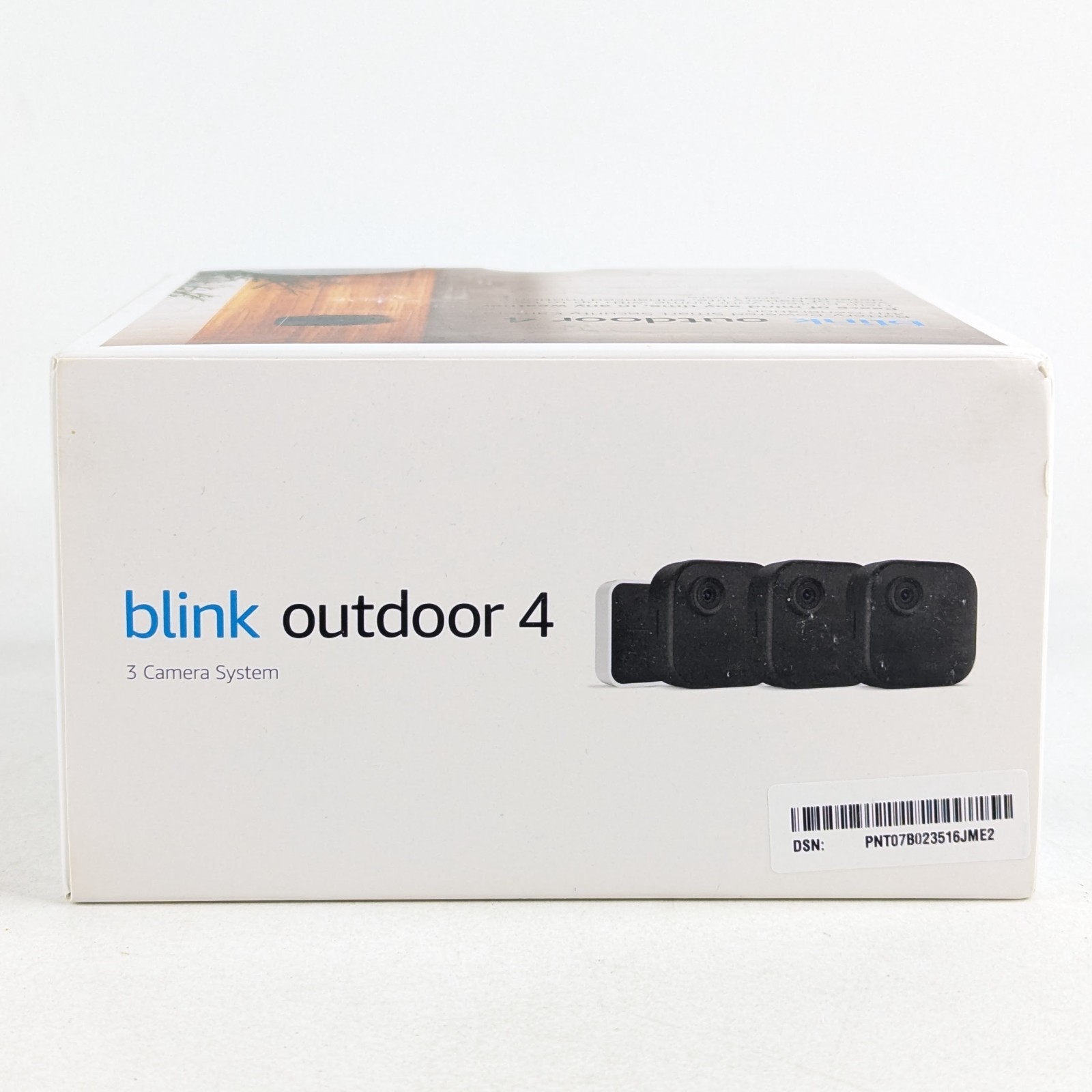 Blink Outdoor 4 3-Camera Wireless Battery Powered Security System, 1080p HD NEW
