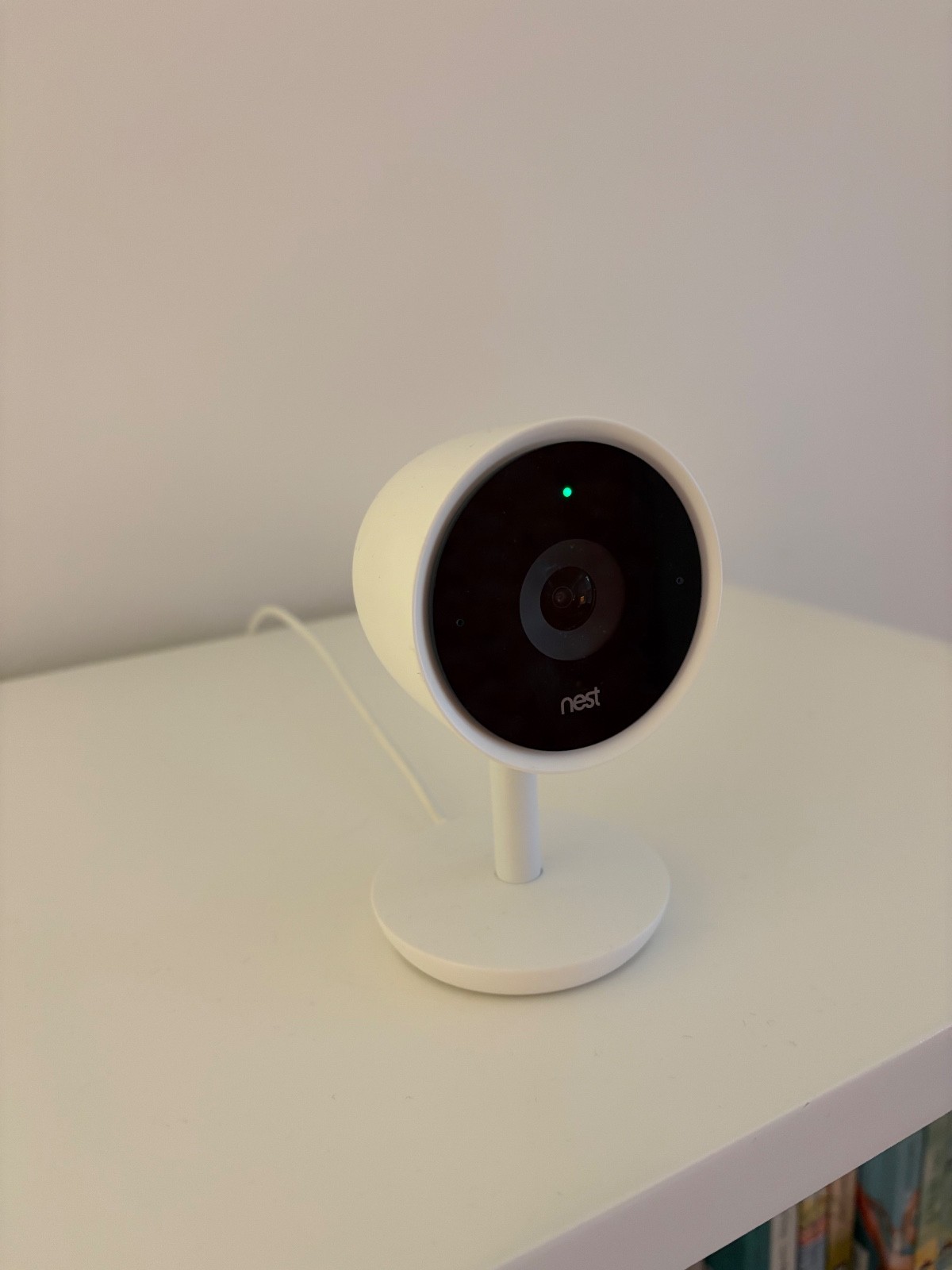 Two Google Nest NC3100US Cam IQ Indoor Wireless Security Camera – two total