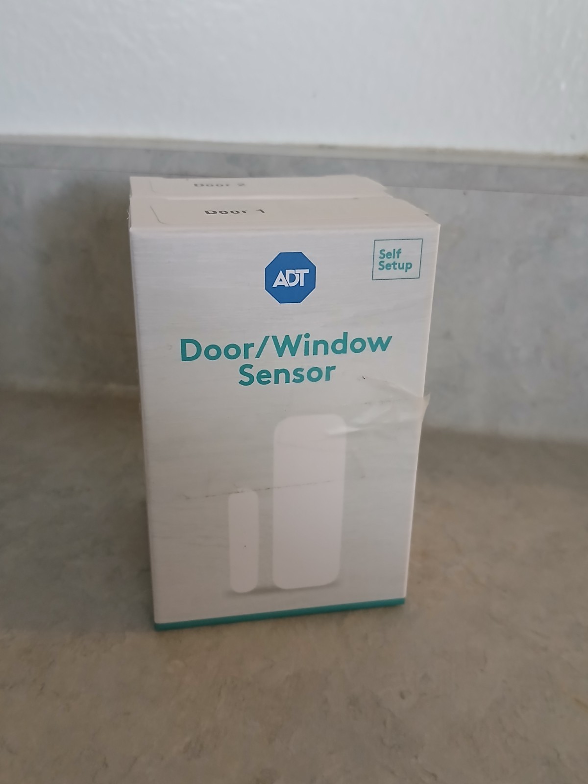 New 2 Pack ADT Self Setup Door / Window Sensor White (SSH1R0-29-S)