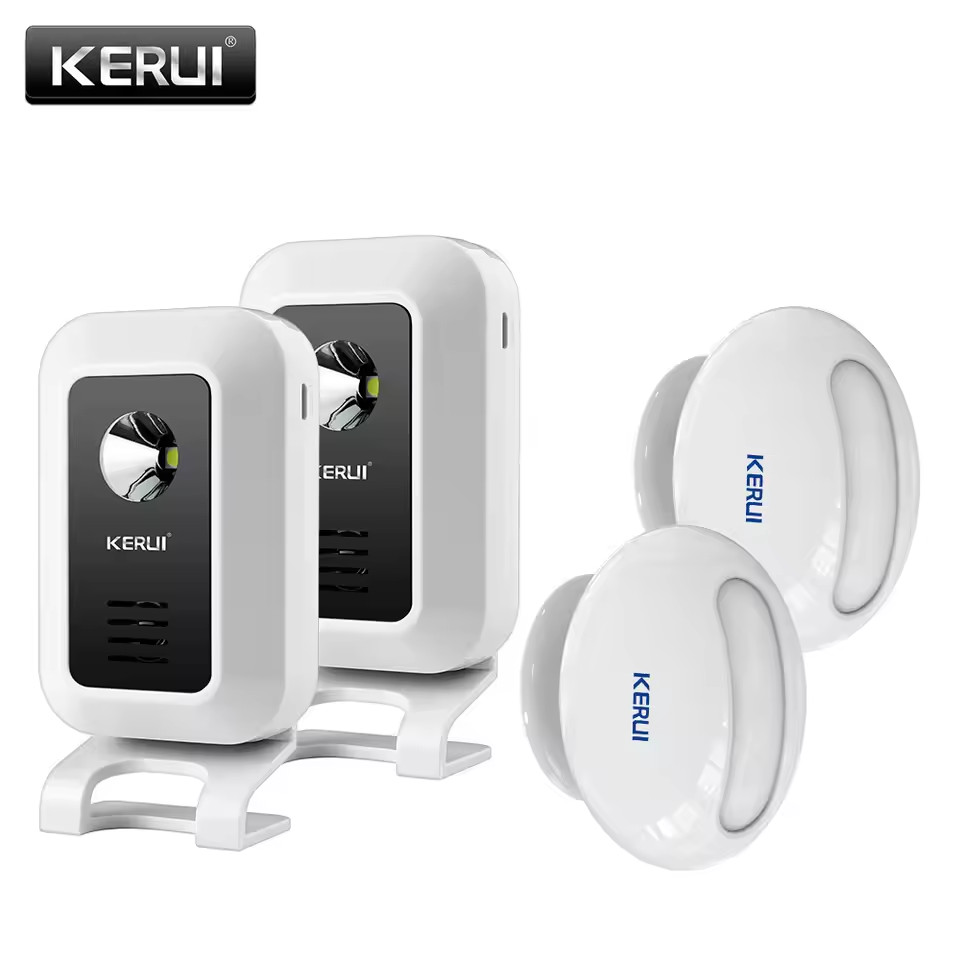 Wireless Entry Door Bell Welcome Motion Sensor Detector Gate Chime Alert Alarm