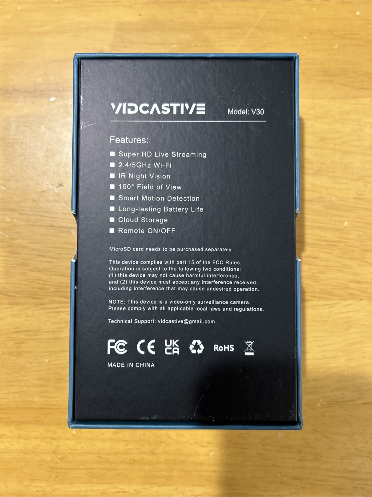 4K Mini Dual-Band 2.4/5GHz WiFi Indoor with AI Human Detection Night Vision