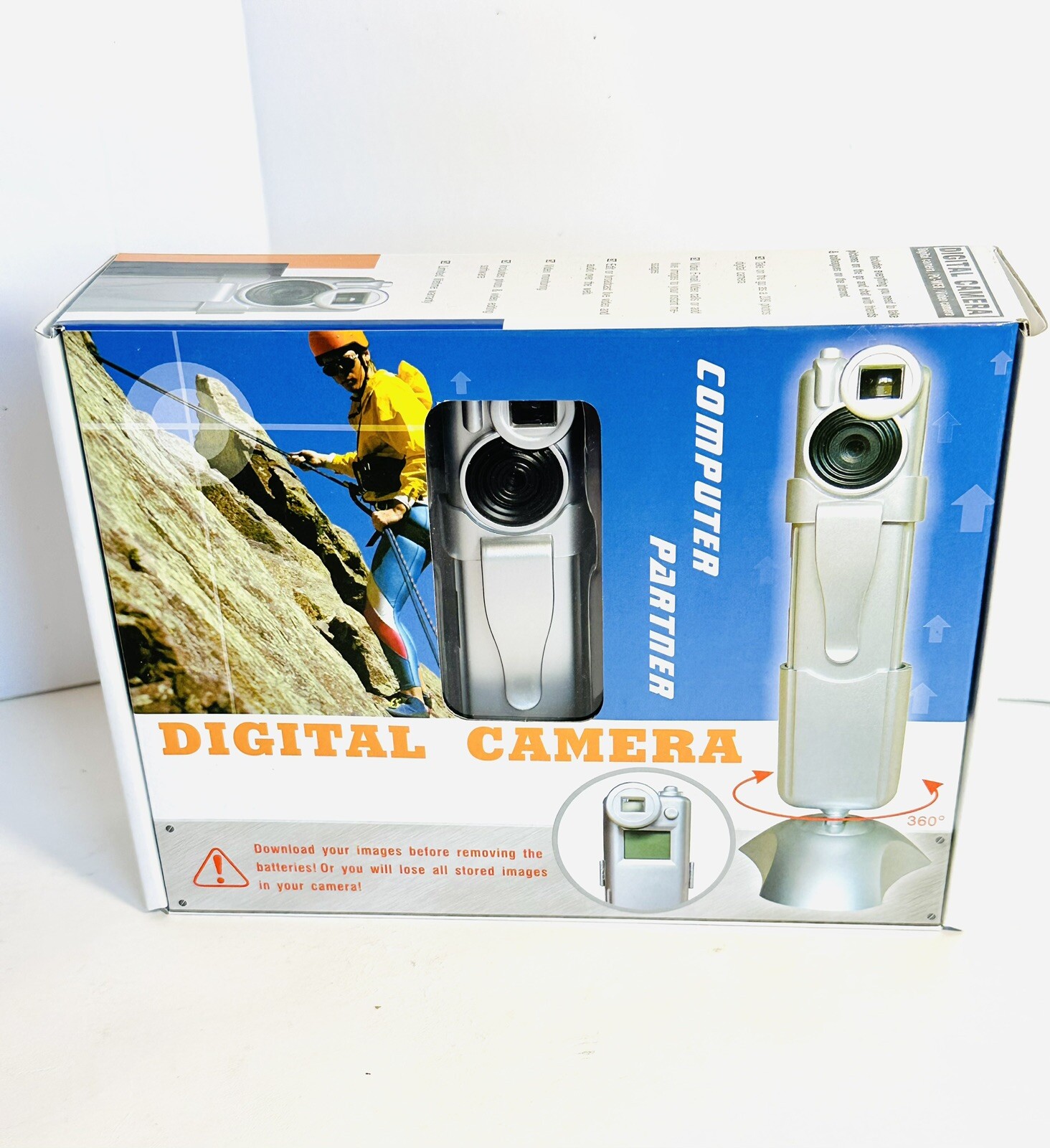 COMPUTER PARTNER 360 DEGREE DIGITAL CAMERA PC CAMERA AVI RECORDER