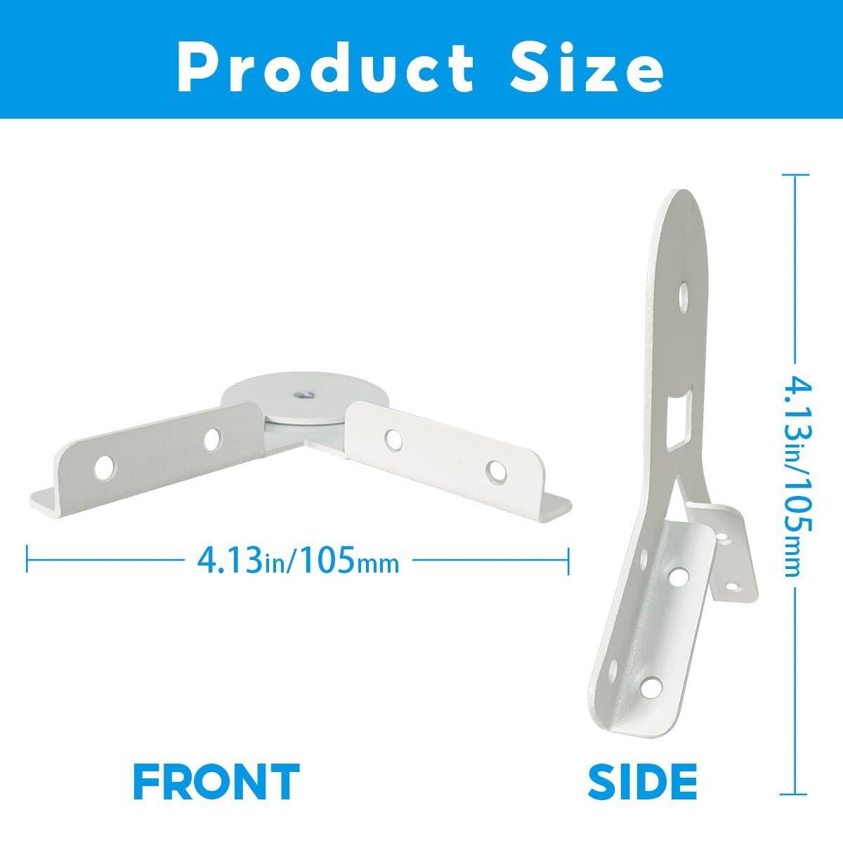Wyze Cam Pan V3 Mount Wyze Cam Pan 270+ Degrees Outside/Inside Corner Wall Mo…