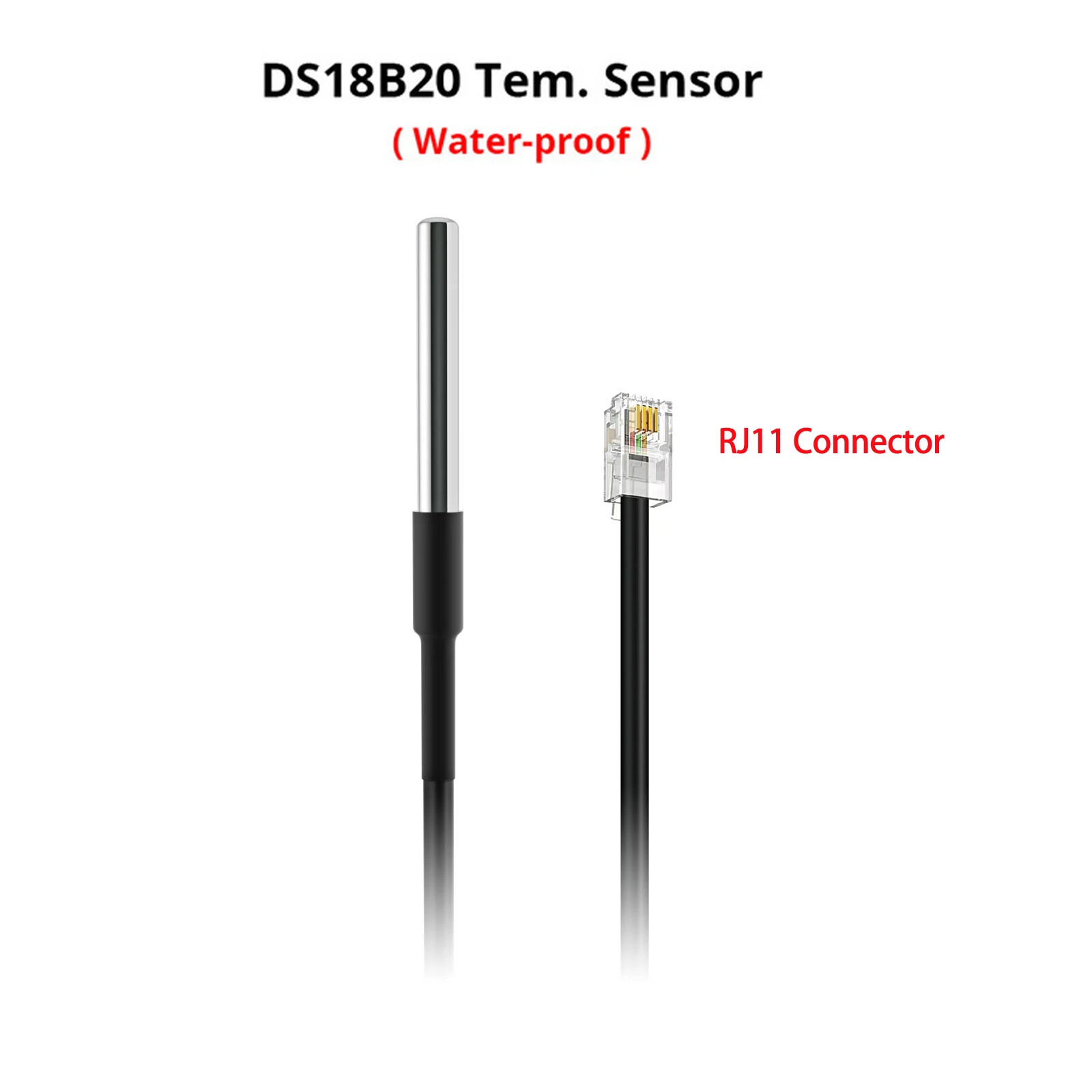 20A Wifi Smart Temperature and Humidity Monitoring Switch THS01 DS18b20 Sensor