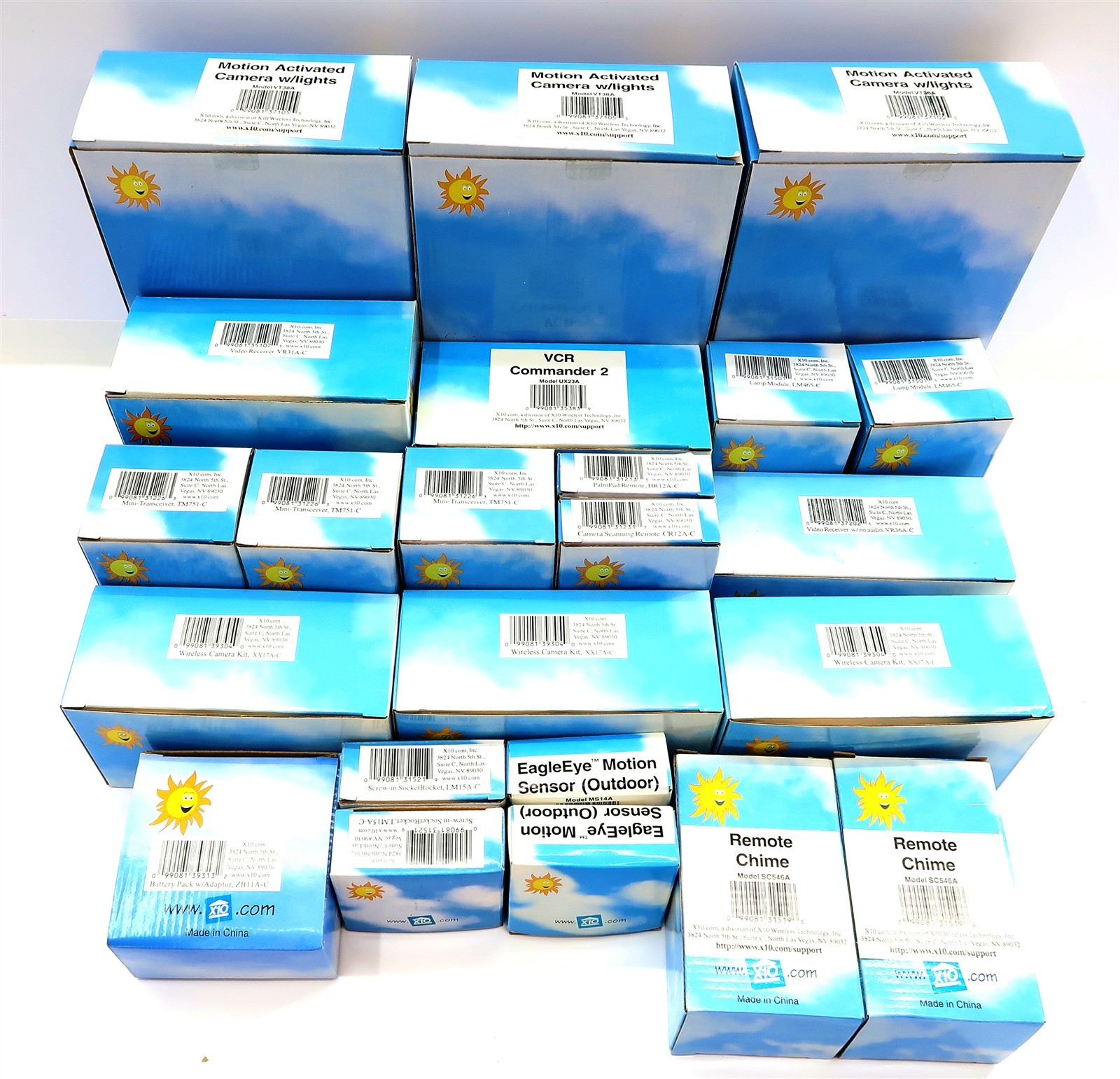 X10 Home Automation Security NEW Lot of 23 Pieces ~ See Entire List Inside