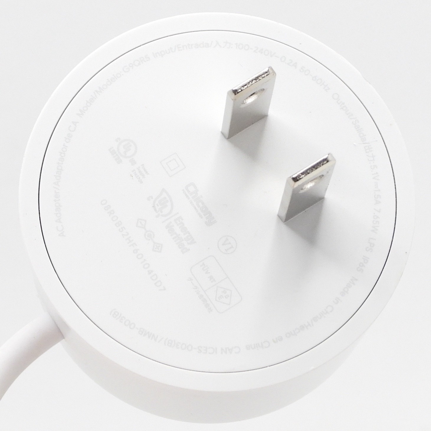 Google Cable for Nest Cam Weatherproof 10M / 33FT – (GA02278-US) Snow