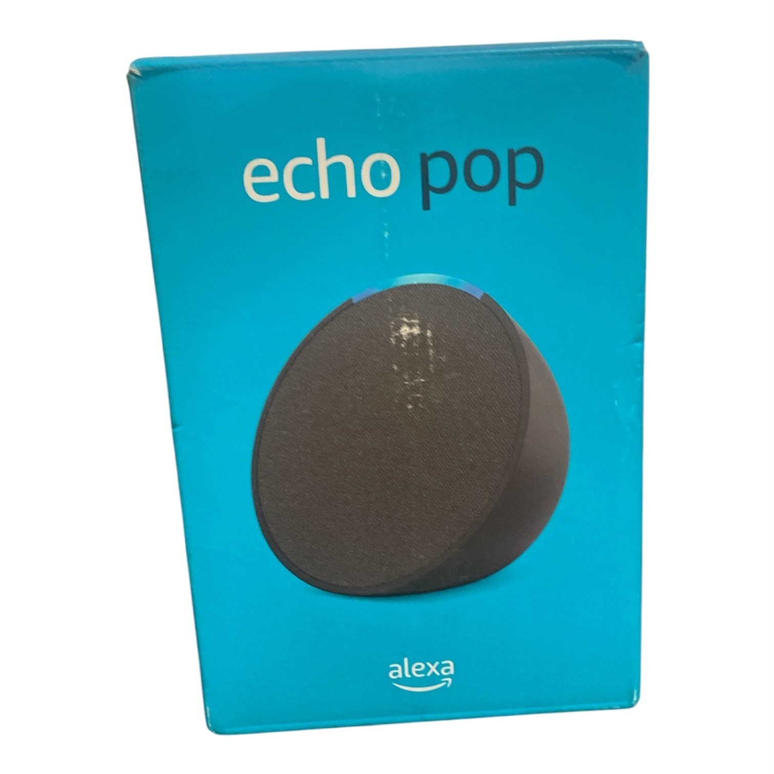 Amazon Echo Pop 1st Gen Alexa Smart Speaker – Charcoal NEW BUT OPEN BOX