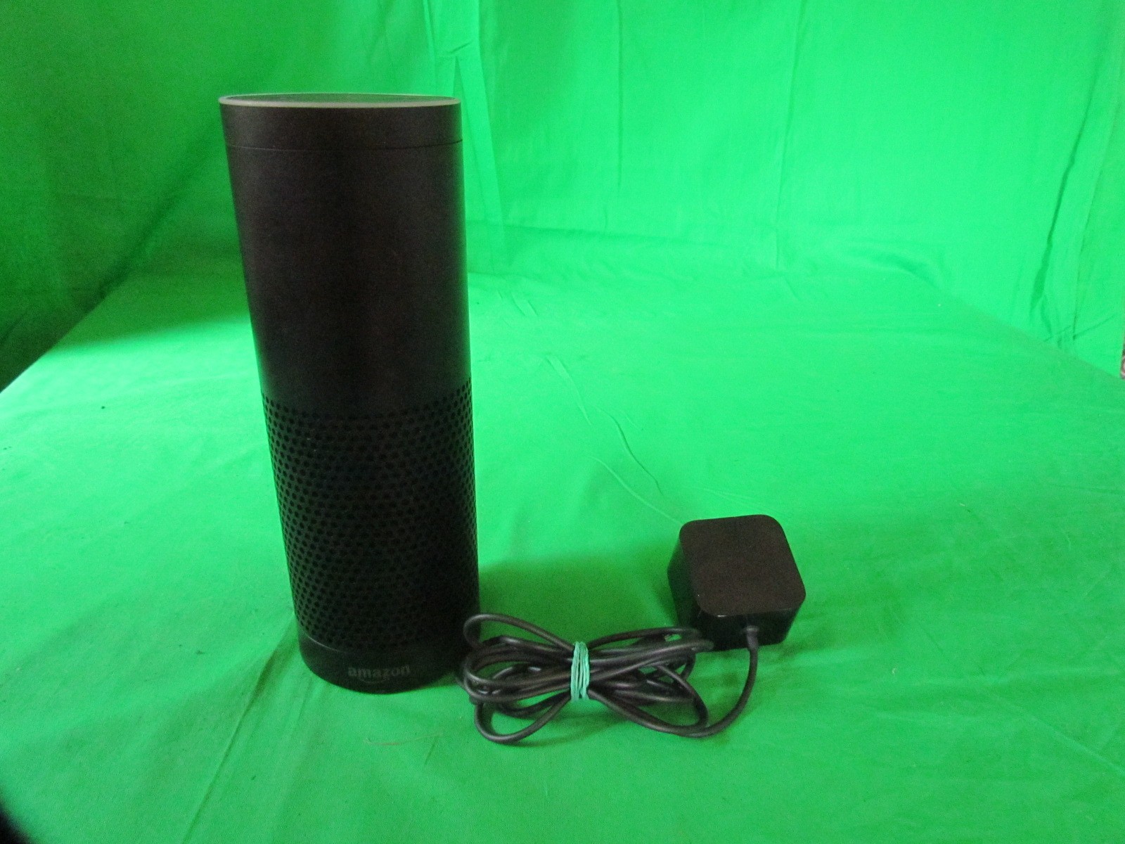 Amazon Echo 1st Gen Model SK705DI Black Smart Speaker w/Power Cable Nice
