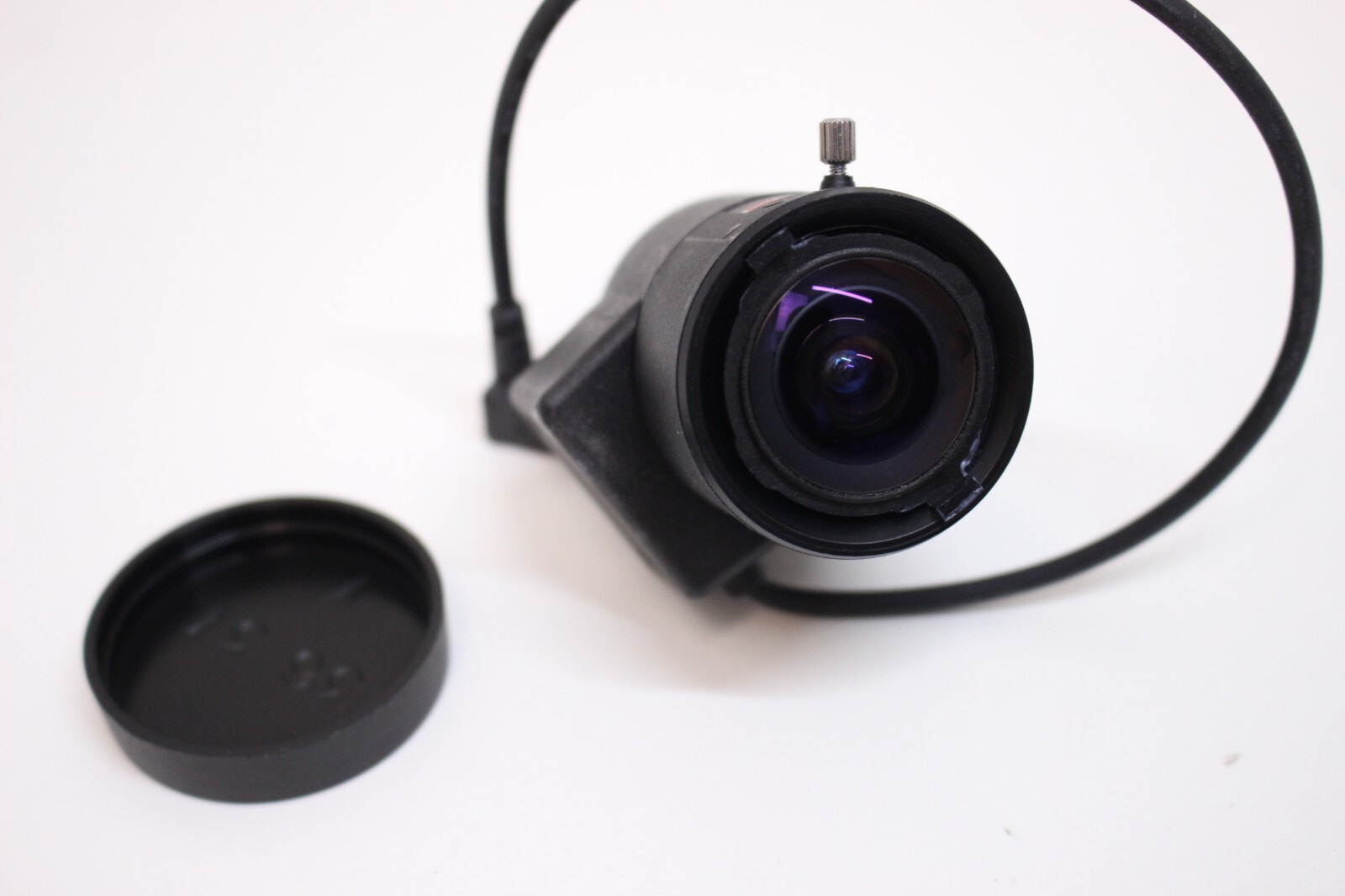 Rainbow CCTV LENS 3-8mm CS Mount F1.2 Made in Japan Open Box. W/ both caps