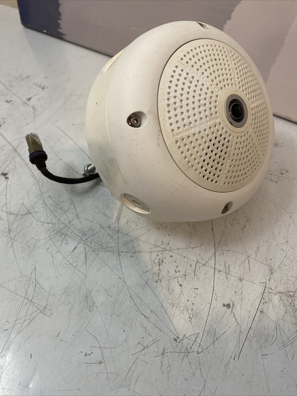 Mobotix MX-Q24M-SEC~D11 / Q24 3.1 Megapixel Dome Network IP Security Camera Used