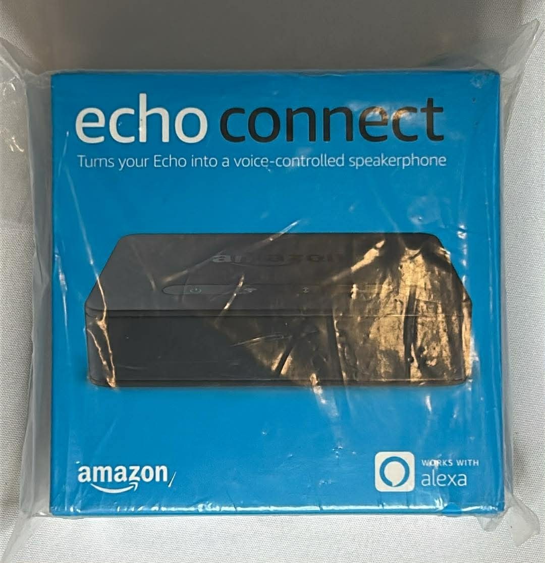 Amazon Echo Connect Smart Wifi Alexa Voice Controlled w/Power & Phone Cord NEW