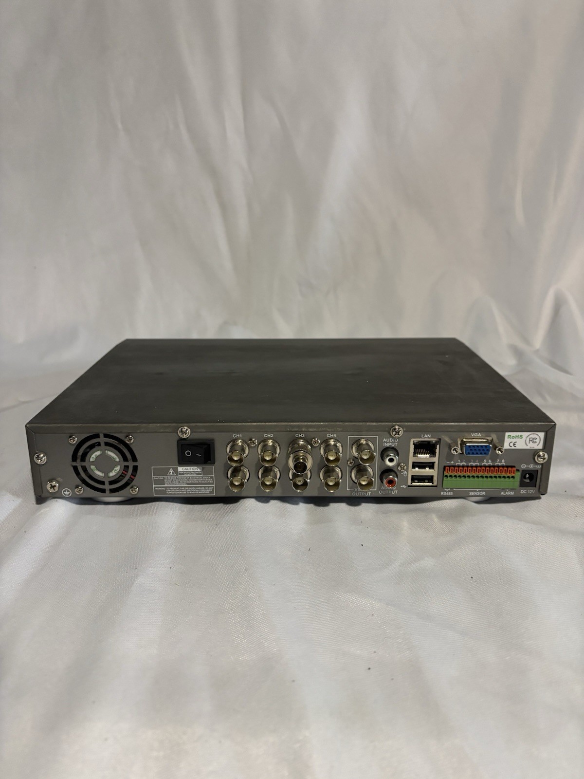 Q-See 4 Channel Network DVR. H.264 Compression Model No. QSDR008RTC