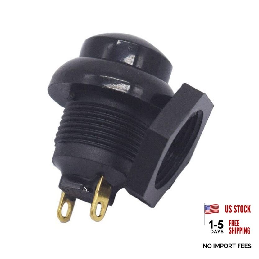 Fits 21649 Waterproof Button Switch with 2 Pins and Normally Open Reset