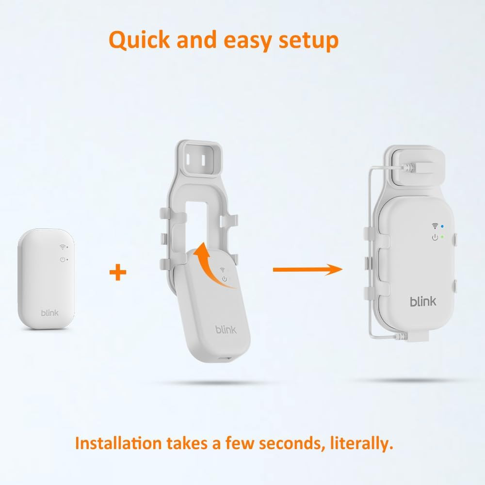 All-New Mount Holder Compatible with Blink Sync Module Core | No Drill No Messy