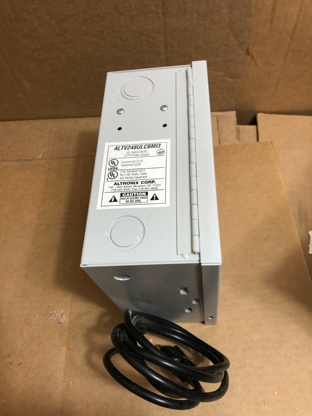 ALTRONIX ALTV248ULCBMI Power Supply 8PTC 24Vac@12.5A Isolated