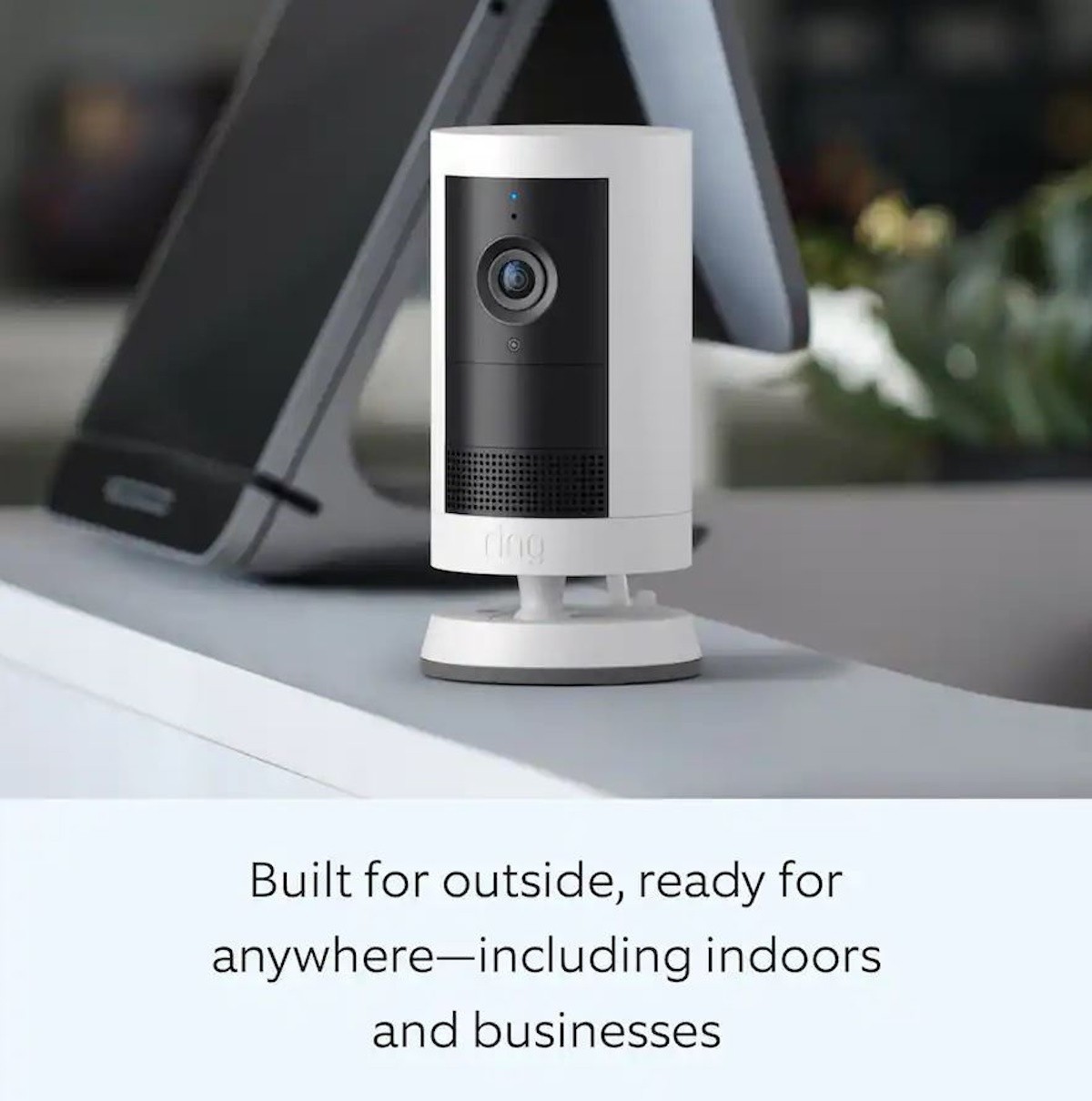 Ring Outdoor Cam Plus, Battery with 2K Video and Ring Vision, Low-Light Sight, a