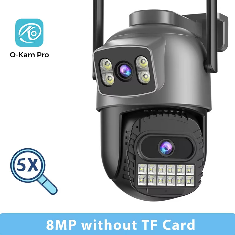 15MP Wifi Camera PTZ Outdoor Dual Screen 10X Digital Zoom Human Detection 10MP S