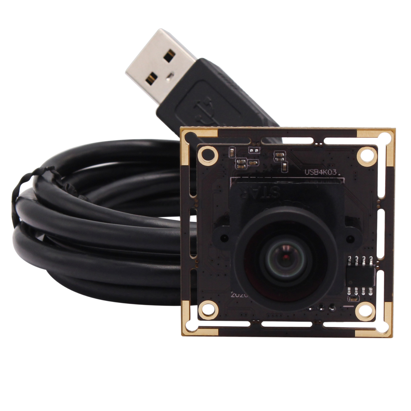 ELP 4K USB Camera 30fp CMOS IMX415 Wide Angle Webcam with 170degree Fisheye Lens