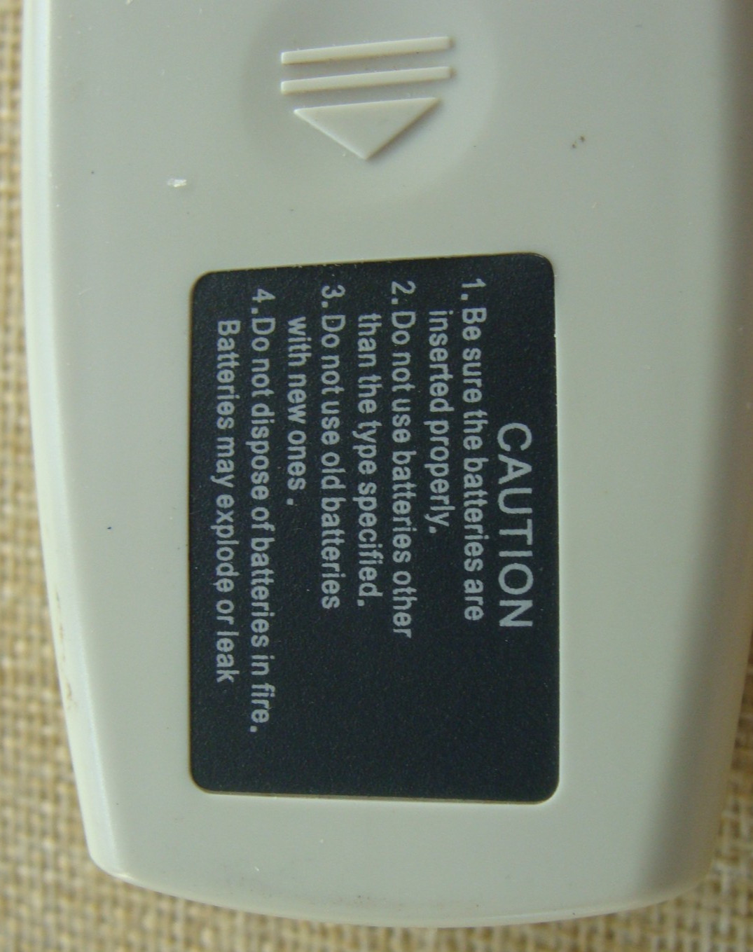 Generic RF Temperature/Timer Fan Remote RoHS A2 / S09020204 – UNTESTED