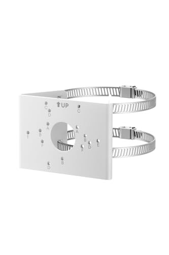 Eufy Outdoor Camera Mounting Bracket for Poles – No Drilling Required /
