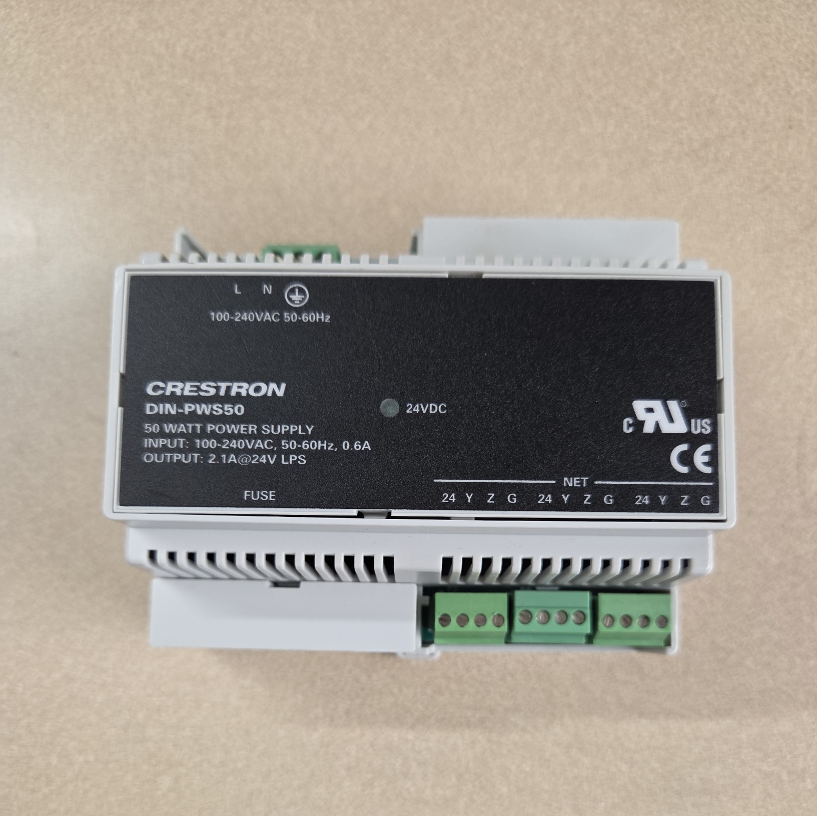 Crestron DIN-PWS50 6501747 50 Watt Power Supply