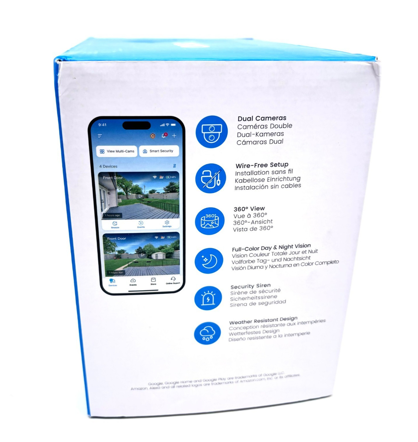 NEW Aosu Dual Solar-Powered Wireless Security Camera – SolarCam T2 Pro