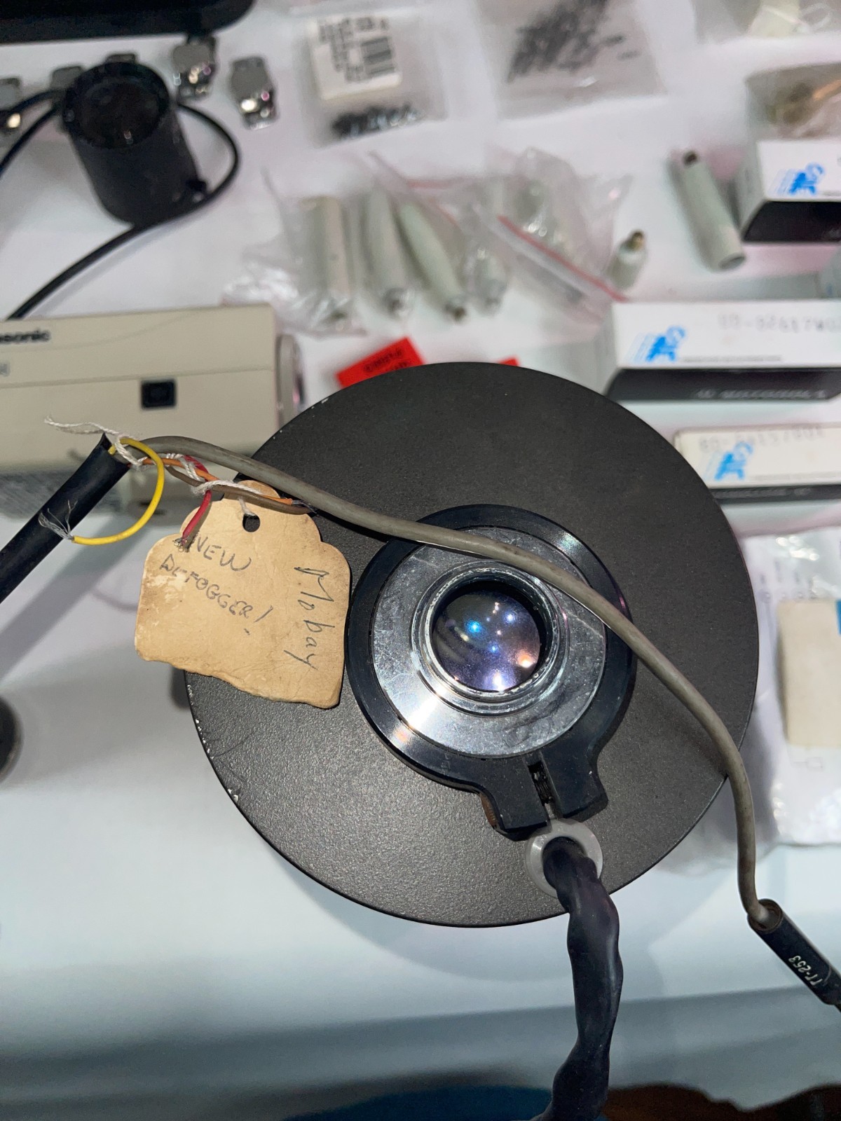 Large Lot CCTV Camera Lenses Panasonic Fujinon Parts UNTESTED AS-IS