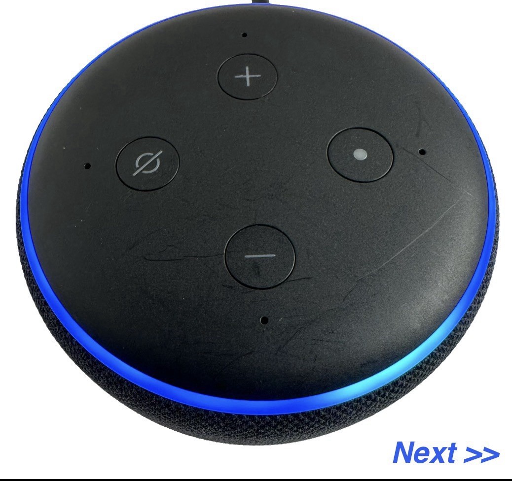 Amazon Echo Dot 3rd Generation Model ( C78MP8 ) Have Some Scratches ( Reseted )