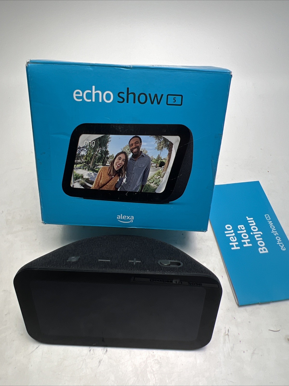 Alexa Echo Show 5 Model: H97N6S , No Power Adapter , Read!