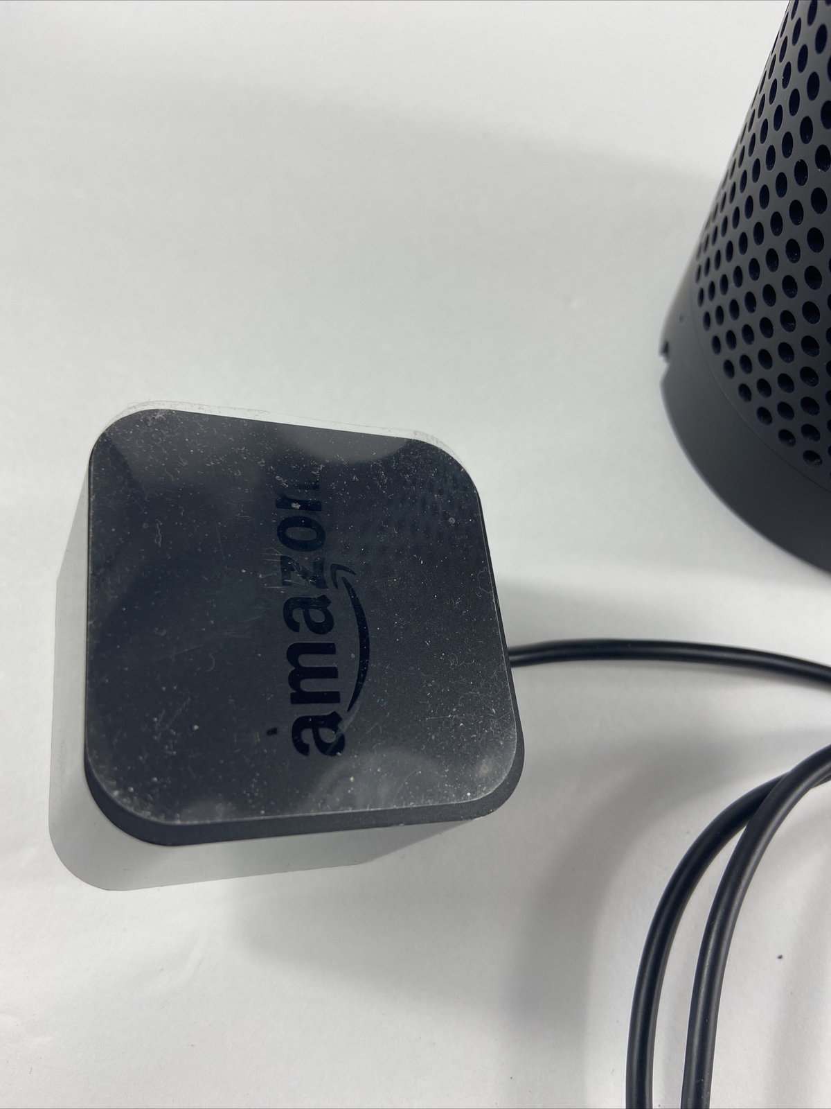 Amazon Echo w/Alexa Bluetooth Smart Speaker 1st Gen Black With AC Adapter