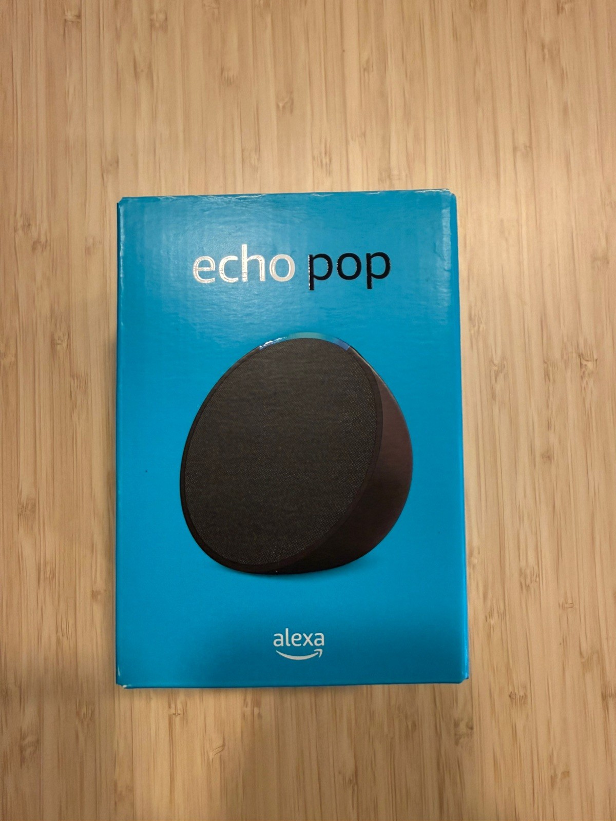 *Brand New & Sealed* Amazon Echo Pop Alexa Smart Speaker Charcoal (C2H4R9)