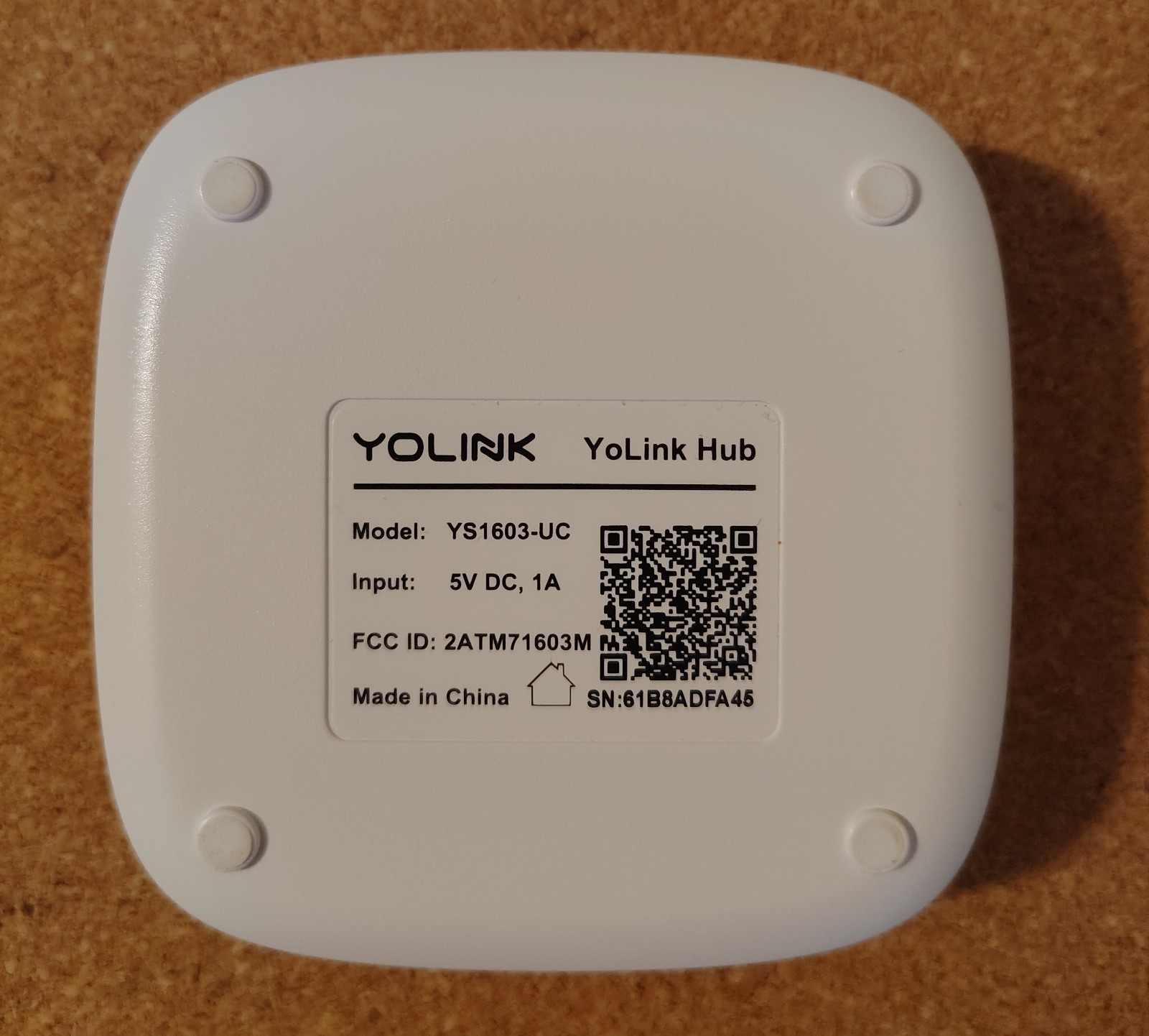 YoLink Water Leak Sensor 4 Kit + Hub Smart Home System WiFi Flood Alert NEW OB
