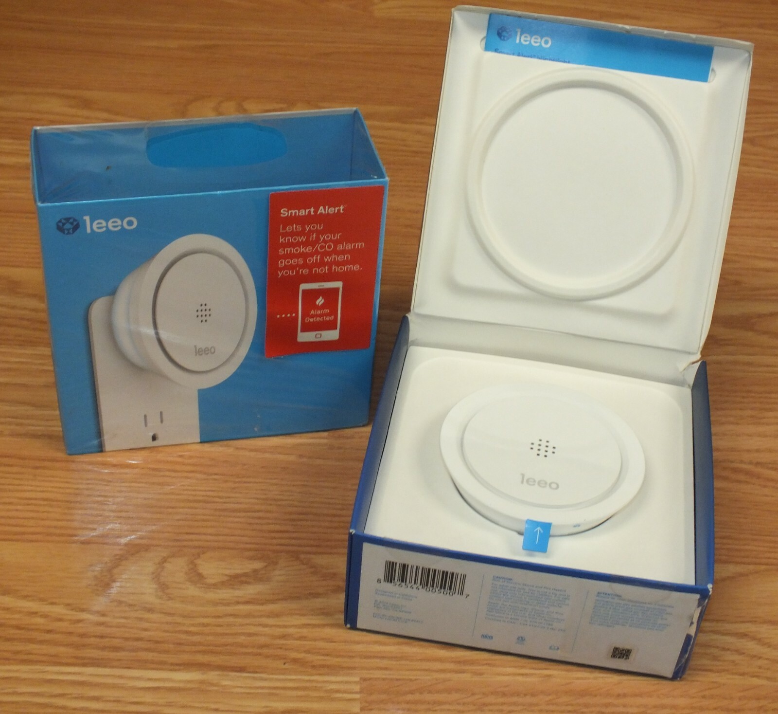 Leeo Smart Alert Smoke / CO Remote Alarm Monitor for iOS / Android – USED – READ