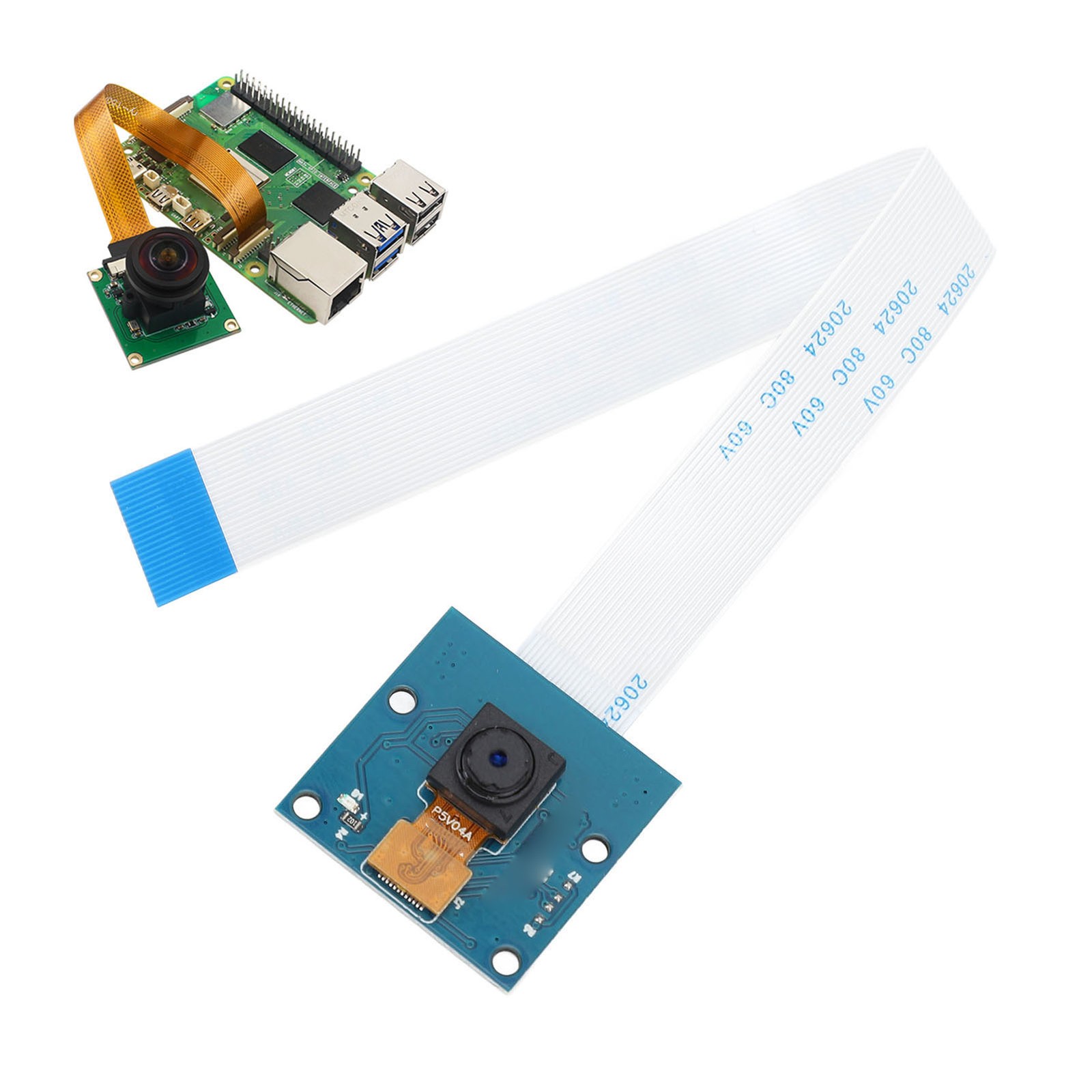 Camera Module 69.1° 3.6MM Fixed Focus 1080P CSI Port OV5647 Sensor Camera M TVHV