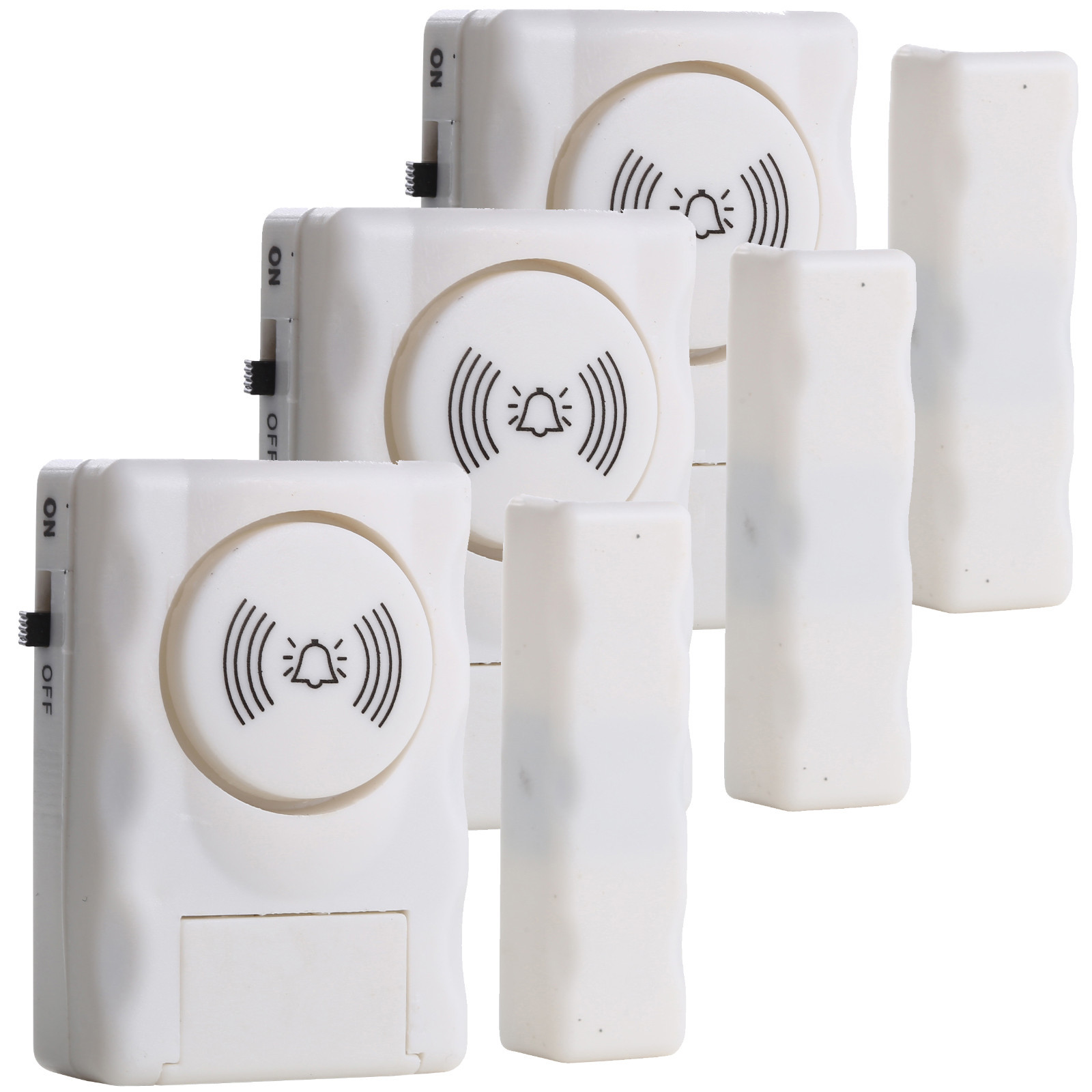 Window Door Home Entry 105db Alarm Magnetic Sensor Security Siren Anti Burglar