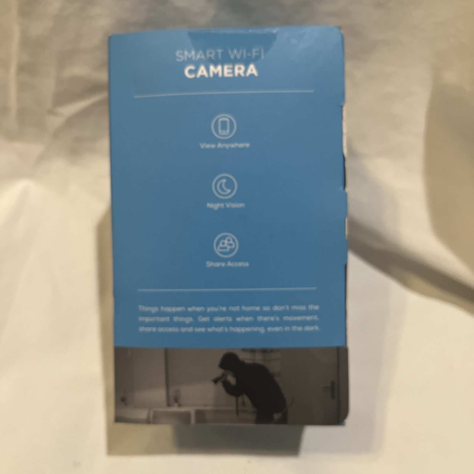 Merkury Innovations Smart Wi-Fi Security Camera HD 720p Works with Alexa Google