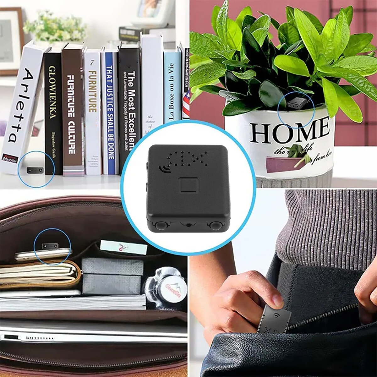 Mini WiFi Camera 1080P HD Recorder Motion Night Vision Home Security Camcorder