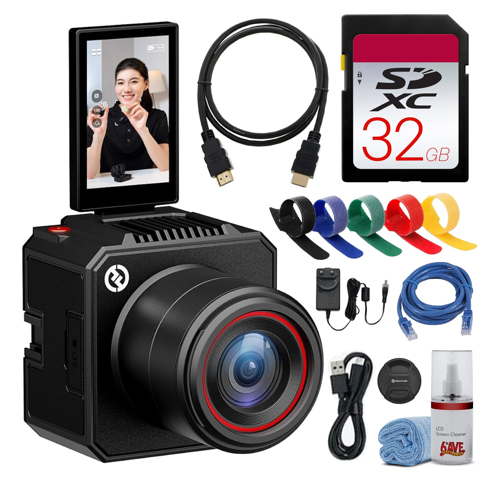 Hollyland VenusLiv Air 4K 50MP Live Streaming Camera Bundle