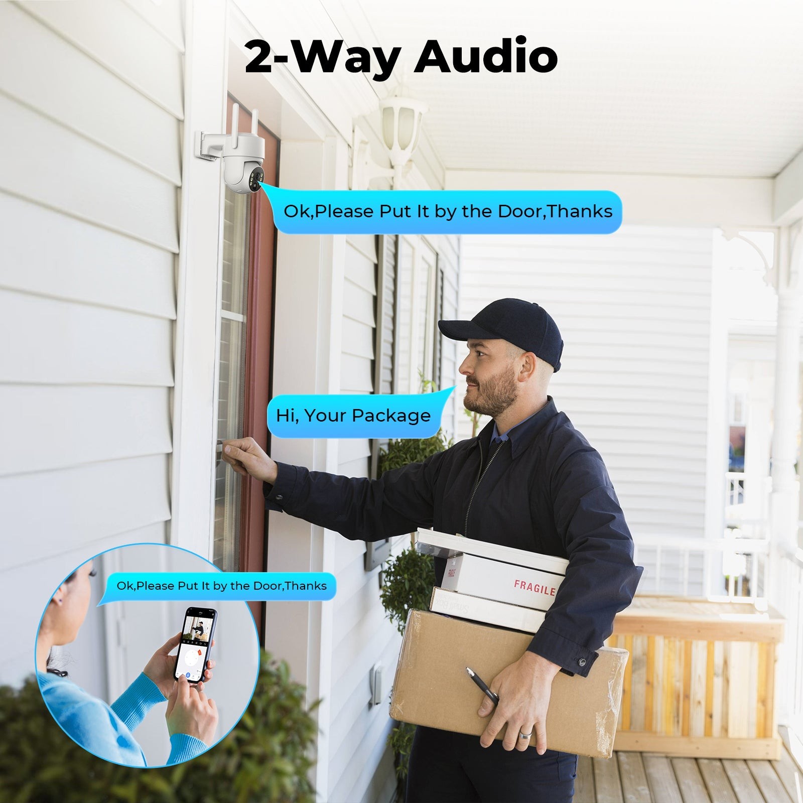 10CH Monitor NVR Wireless Solar Security Camera System Outdoor Audio Recording