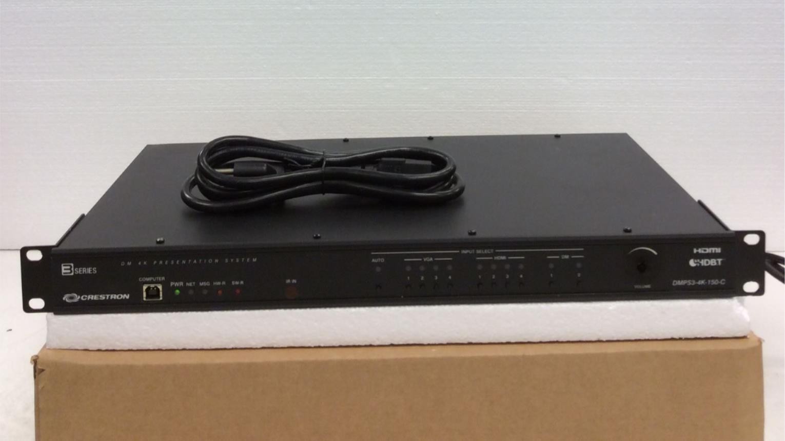 Crestron DMPS3-4K-150-C3 Digital Media Presentation System w/Power Cord WORKING