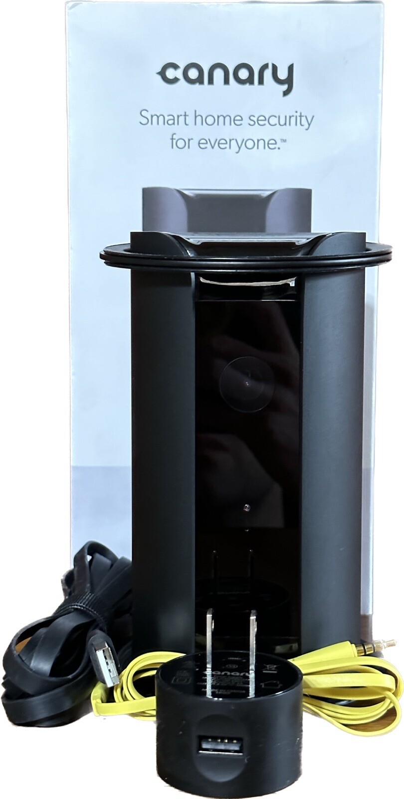 Canary All-in-One Wired / Wireless Home Security Camera Device W/ Mount – Black